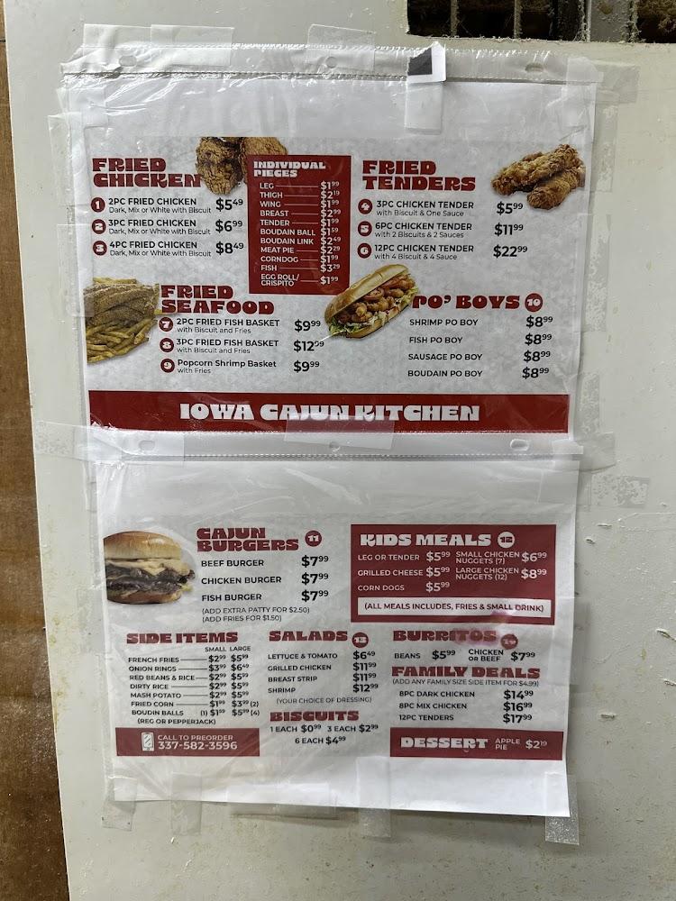 Cajun Kwik Mart 2pc Fried Chicken